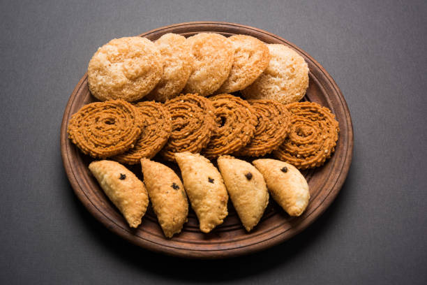 Various festive delicacies which are fried but can be healthy if fried in connectroots cold pressed oil